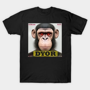 DYOR Bored NFT Community Ape Syndrome T-Shirt